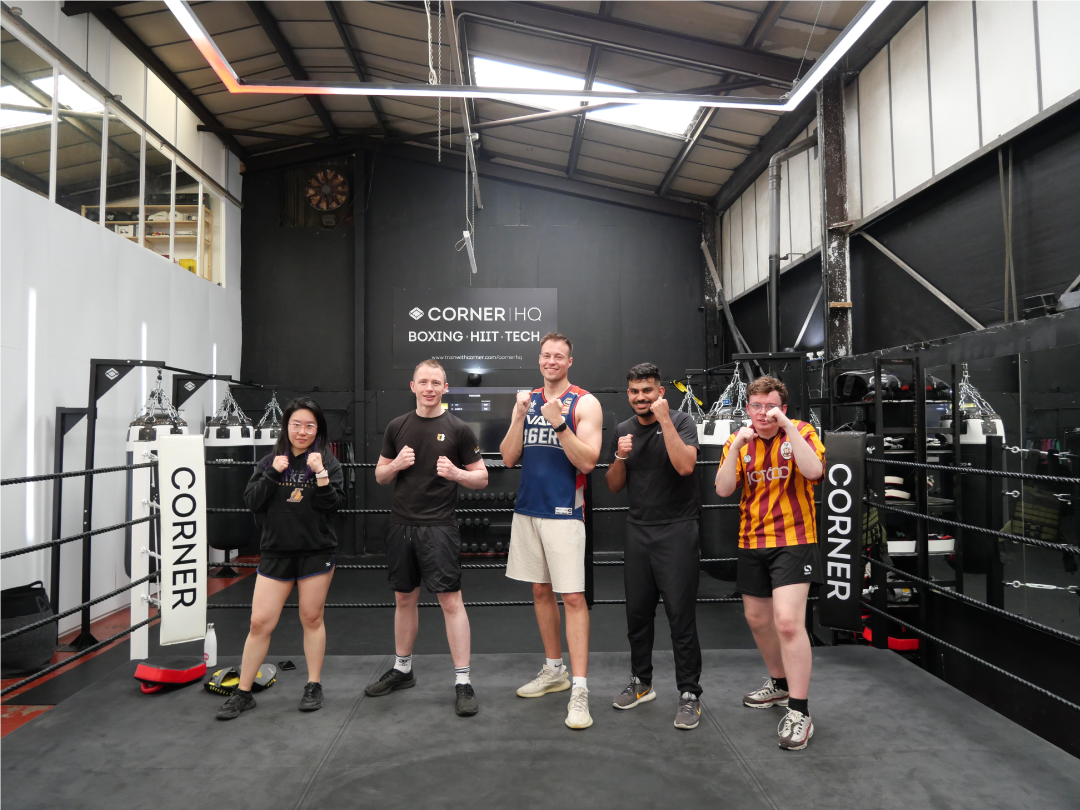 WPP visit Corner HQ for a Boxing Taster Session